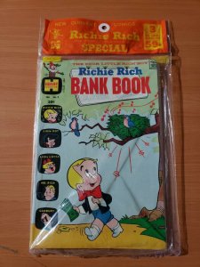 1973 Harvey 3 Pack Sealed Richie Rich Bank Book #3, Jackpots #3 & Diamonds #4