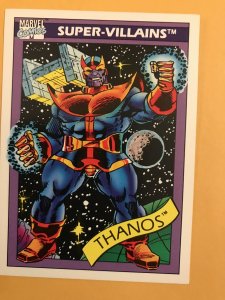 THANOS #79 : 1990 Marvel Universe Series 1 card, NM/M,  1st card appearance