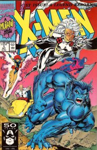 X-Men #1 Storm and Beast Cover (1991) VFN/NM Direct Edition
