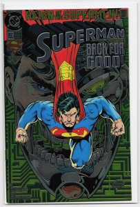 Superman #82 Chromium Cover (1993) Superman