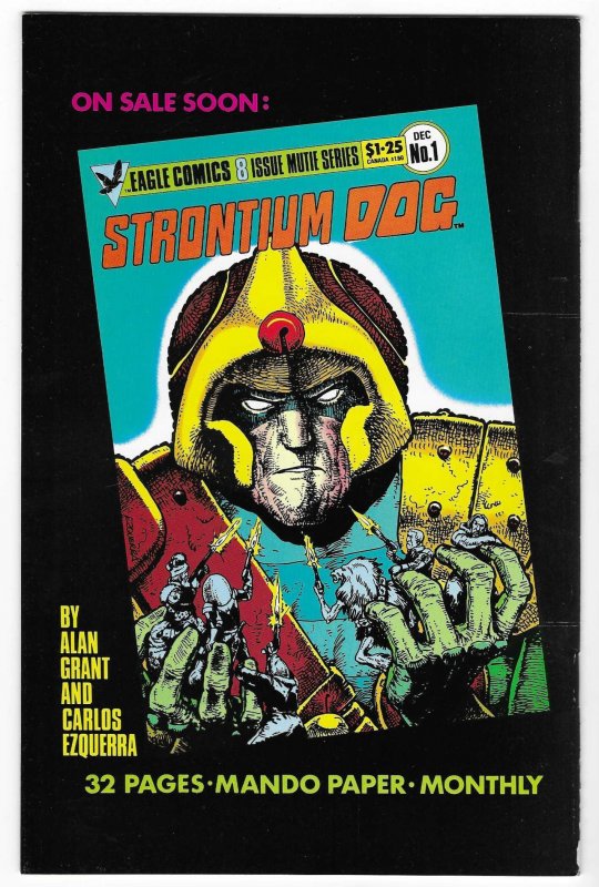 THE STAINLESS STEEL RAT #4 EAGLE COMICS 1985)
