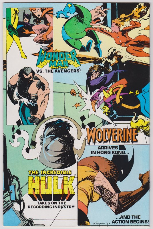 Marvel Comics Presents #38 (VF) Excalibur