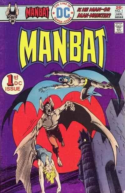Man-Bat (1975 series) #1, VG+ (Stock photo)