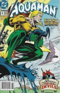 Aquaman (4th Series) #9 (Newsstand) VF ; DC | Sea Devils