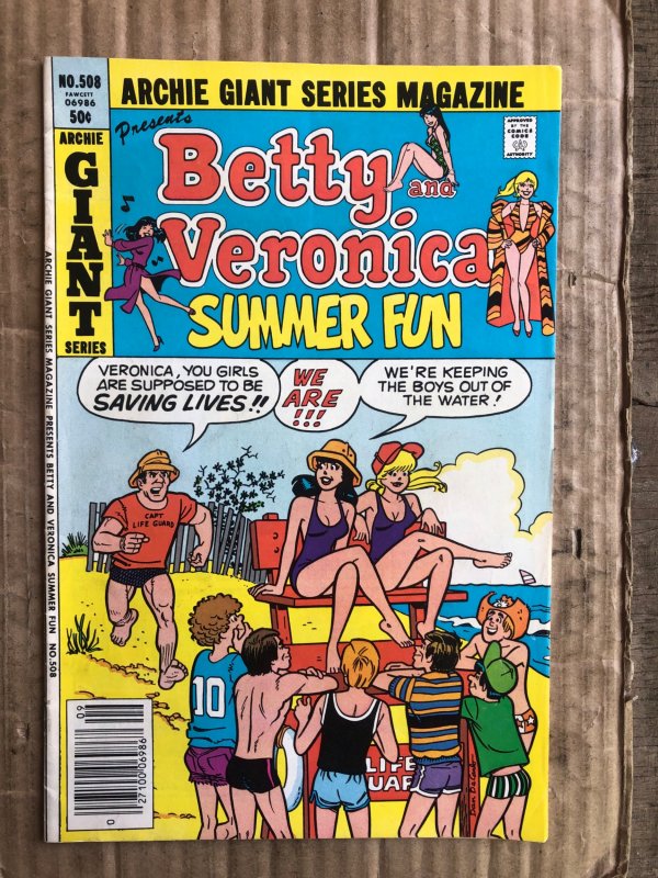 Archie Giant Series Magazine #508 (1981)