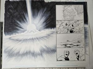 The Flash #93 Double Pa Spread (2 Boards) Original Art Rafa Sandoval 22x17 DC ?