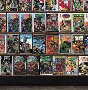 Huge Lot 140+ Comics with Iron Man, Freak Force, Gen 13 & More!