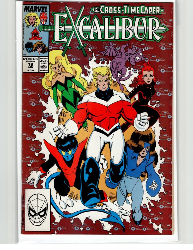 Excalibur #18 (1990) Excalibur