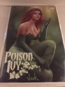 2022 DC Comics Poison Ivy Trade Dress Variant #1 - Will Jack Signed Cover