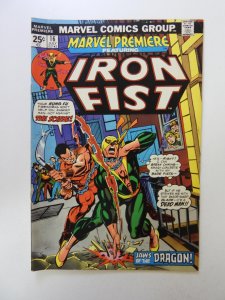 Marvel Premiere #16 (1974) 2nd appearance of Iron Fist VF- condition MVS intact