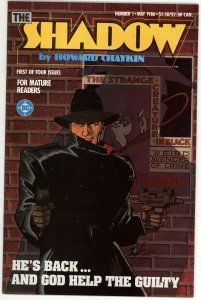 The Shadow #1, 3, 3, 4 complete set Howard Chaykin (1986)