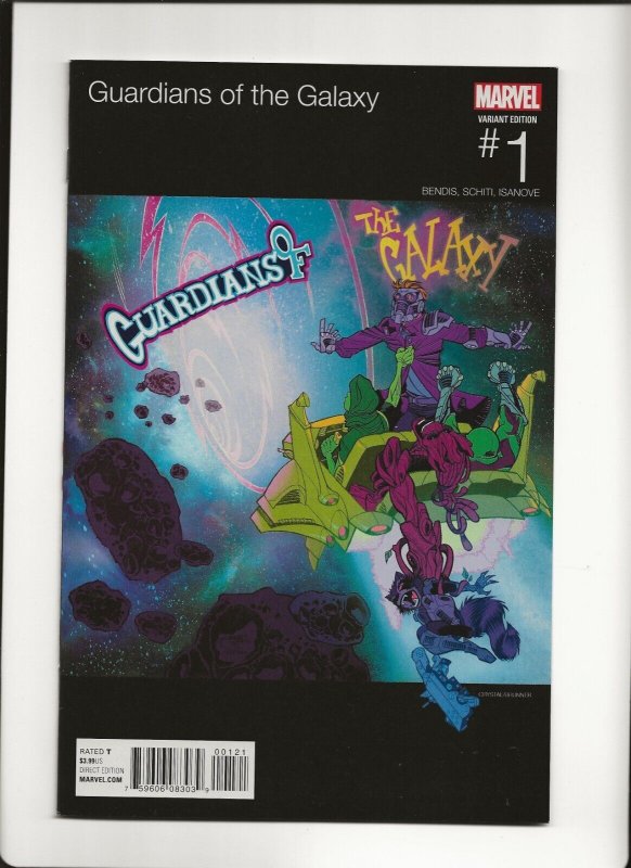 GUARDIANS OF THE GALAXY    #1   HIP HOP VARIANT COVER MARVEL COMICS GOTG 