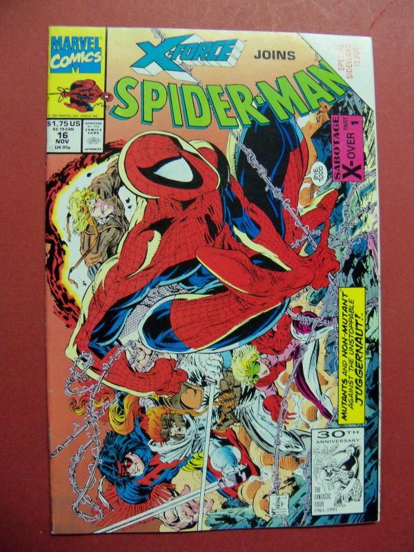 SPIDER-MAN #16 (VF/NM 9.0) OR BETTER X-FORCE JOINS