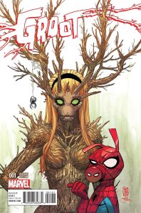 Groot #1A FN ; Marvel | Gwen Variant Gwoot Spider-Ham