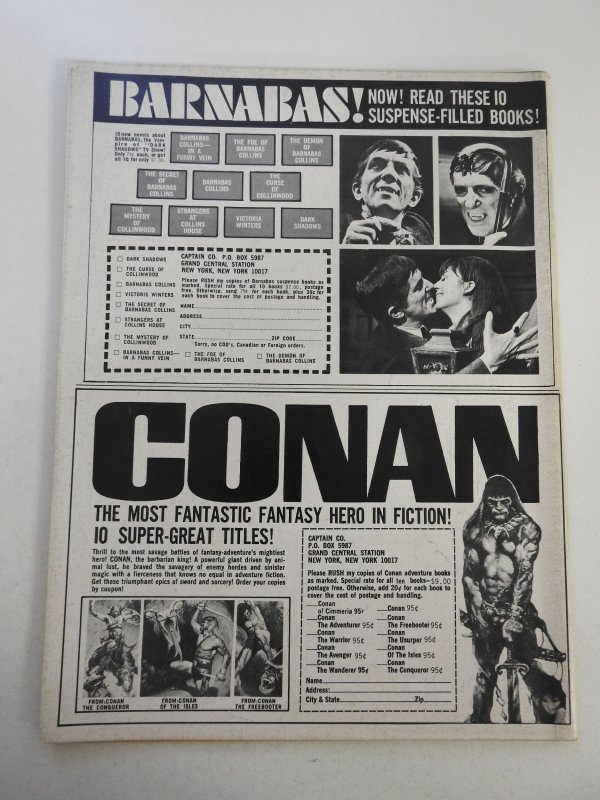 Vampirella #4 (1970) FN Condition! small amount of rust on staples