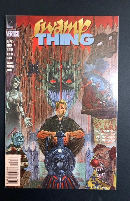 Swamp Thing #142 (1994) Grant Morrison / Mark Millar Story John Mueller Cover