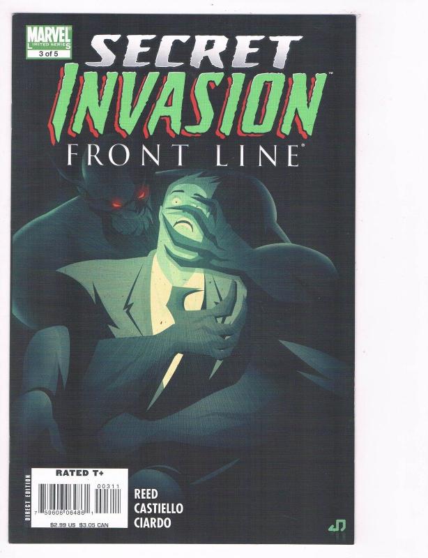 Secret Invasion Front Line # 3 NM Marvel Comic Book Limited Series Avengers S80