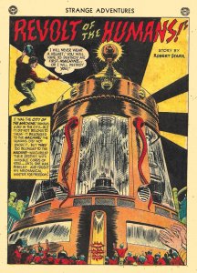 STRANGE ADVENTURES #8 (May1951) 4.5 VG+ SciFi from G. Fox!  G. Kane!  A. Toth!