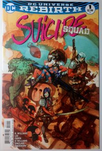 Suicide Squad #1 (8.0, 2016) Fried Pie Cover