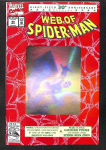 Web of Spider-Man #90 Hologram Cover!