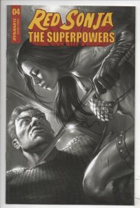 RED SONJA the SUPERPOWERS #4 N, VF/NM, She-Devil, Parrillo variant, 2021