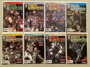 US War Machine set from:#1-12 avg 8.0 VF (2001 & 02)