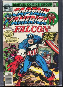 Captain America #214 (1977) Captain America and the Falcon