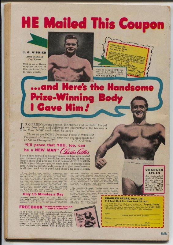Ha Ha #16 1945-ACG-tiger fortune teller-Ken Hultgren-WWII era-VG