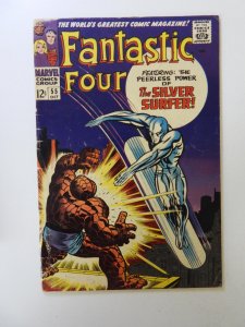 Fantastic Four #55 (1966) Poor condition ad page missing