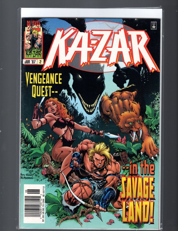 Ka-Zar the Savage #4, 29 (1981) + 1 & 2 from '97