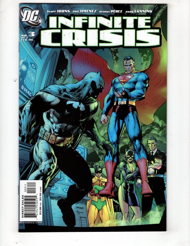 Infinite Crisis #3 (2006) 1st Appearance Jaime Reyes Jim Lee Variant / ID#756