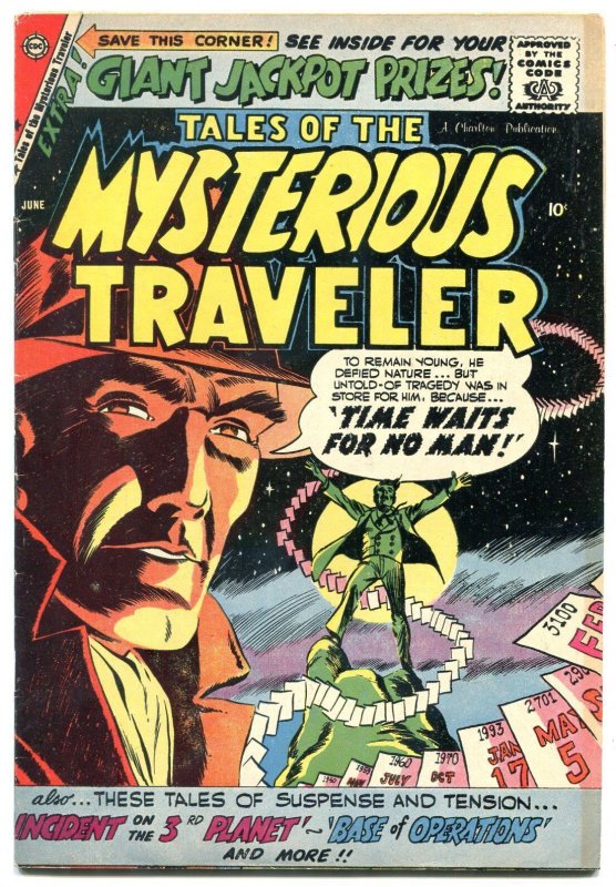 Tales of The Mysterious Traveler #13 1959-Charlton horror VG-