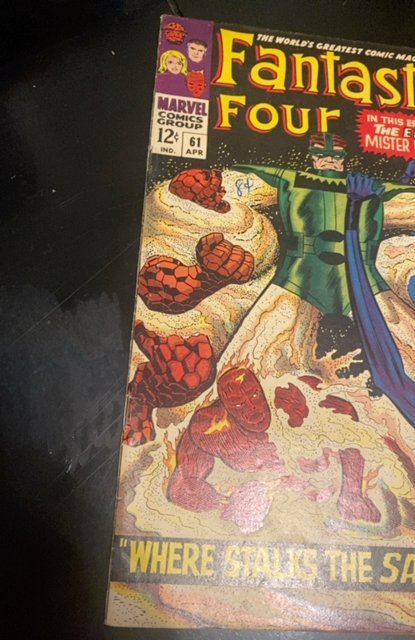 Fantastic Four #61 (1967)Sandman vs ff4