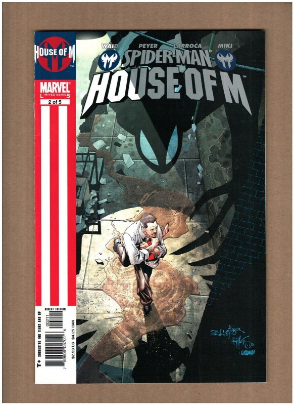 Spider-man: House of M #2 Marvel Comics 2005 Mark Waid NM- 9.2