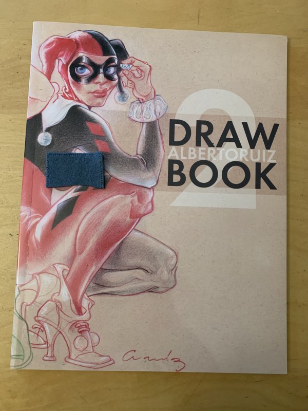 DRAW BOOK 2 ALBERTO RUIZ, NM+ 9.6, SIGNED W/ LARGE SKETCH, CGC IT