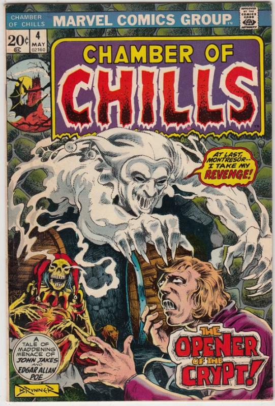 Chamber of Chills #4 (May-73) VF/NM High-Grade 