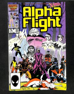 Alpha Flight #33 FN/VF 7.0 1st Lady Deathstrike!