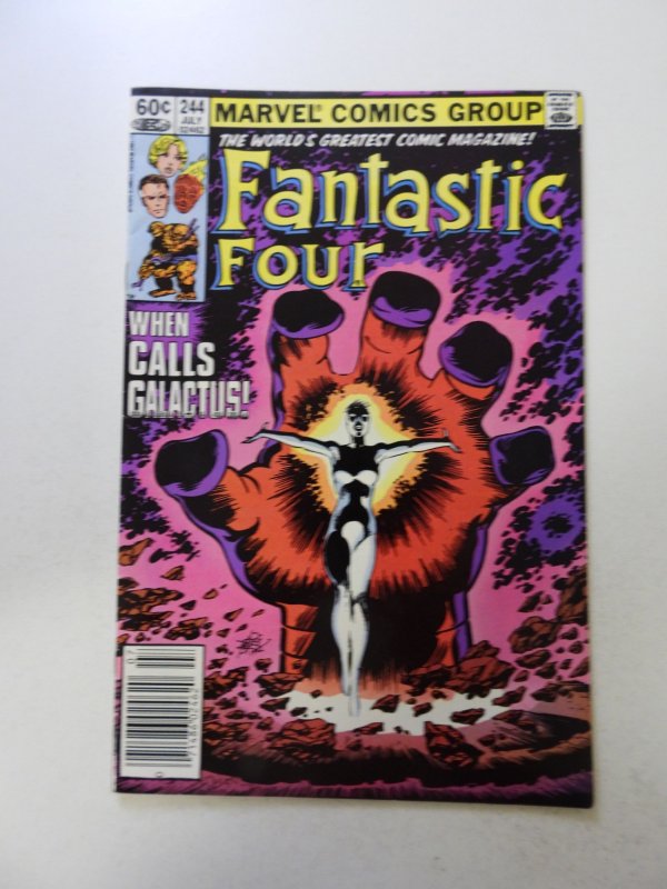 Fantastic Four #244 1st Frankie Raye as Nova VF condition