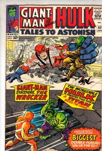 Tales to Astonish #63 (Jan-65) VG+ Affordable-Grade Giant-Man, Hulk