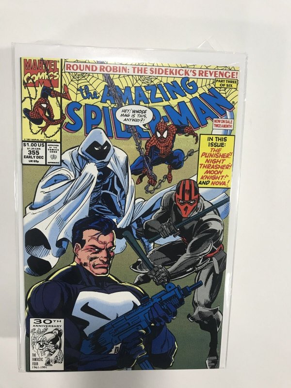 The Amazing Spider-Man #355 (1991) NM10B212 NEAR MINT NM