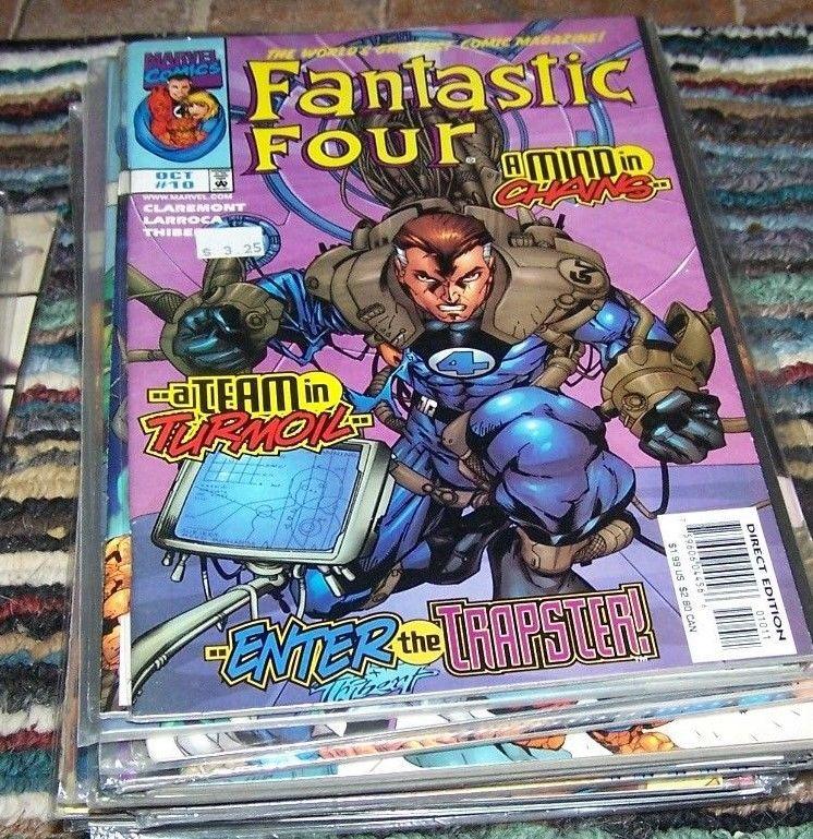 FANTASTIC FOUR #10 vol 3 1997  marvel    the trapster