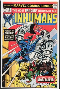 The Inhumans #2 Regular Edition (1975) Inhumans
