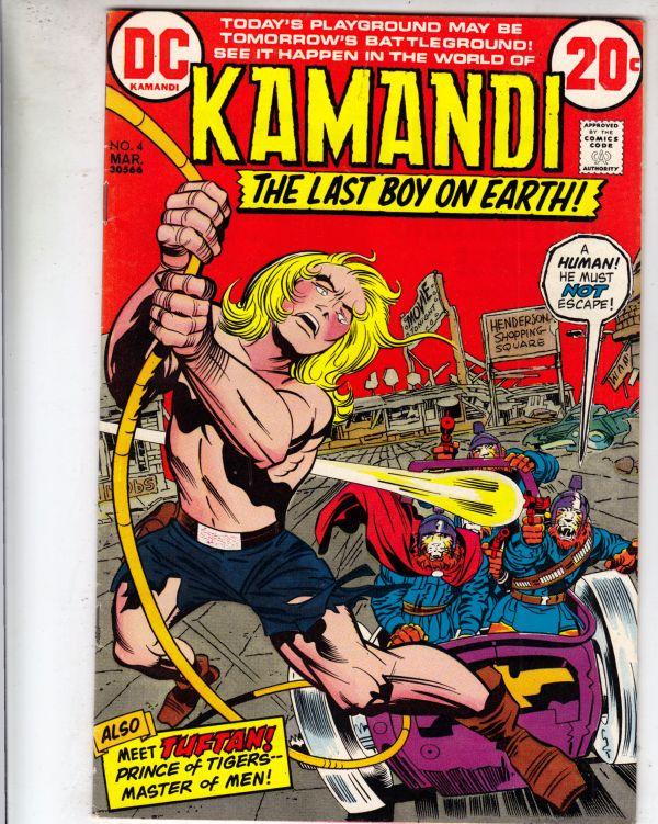 Kamandi the Last Boy on Earth #4 (Mar-73) NM- High-Grade Kamandi