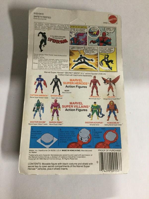 Marvel Super Heroes Secret Wars Spider-Man Black Suit Unpunched 