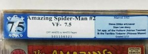 Amazing Spider-Man #2 ~ 1963 ~ PGX 7.5 (VF-) ~ Introduction of the Vulture