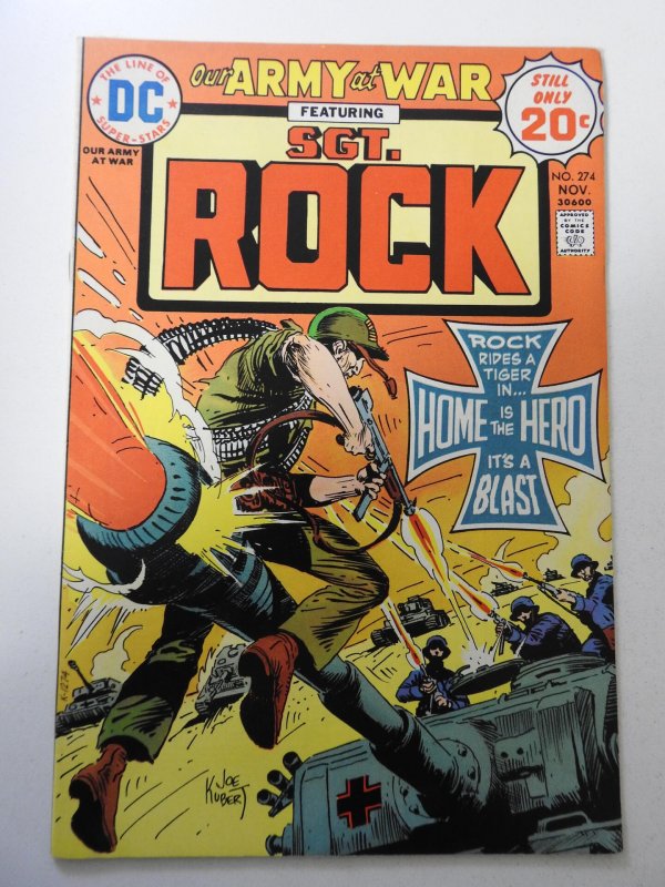 Our Army at War #274 (1974) VF Condition!