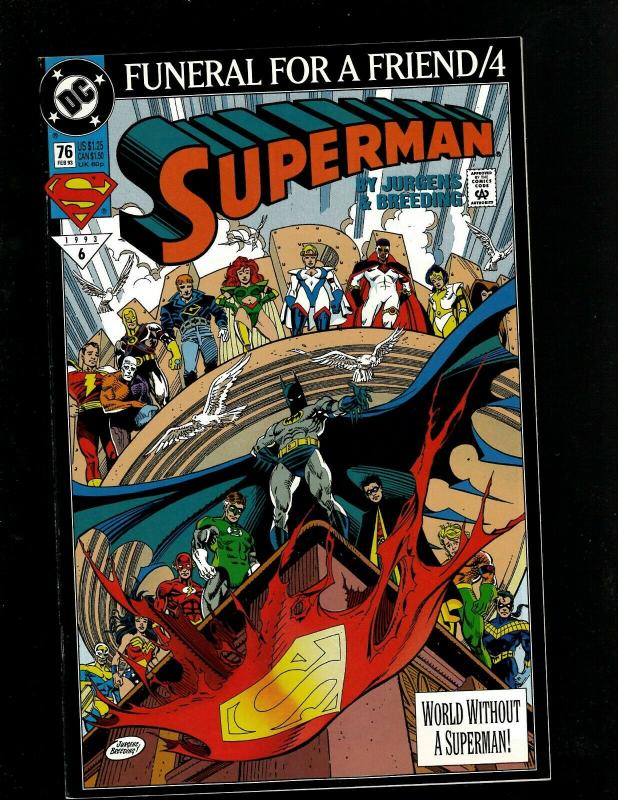 Lot of 12 Superman DC Comic Books #65 66 76 77 78 78 79 80 81 82 82 83 J395