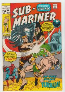 Sub-Mariner #40 (Aug-71) NM- High-Grade Sub-Mariner (Prince Namor)
