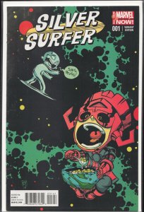 Silver Surfer #1 Young Cover (2014) Silver Surfer [Key Issue]
