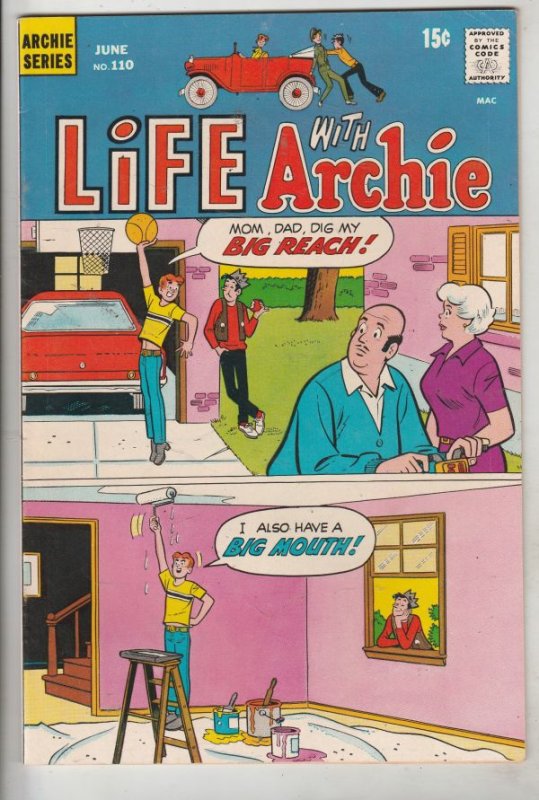 Life with Archie #110 (Jun-71) NM- High-Grade Archie, Jughead, Betty, Veronic...